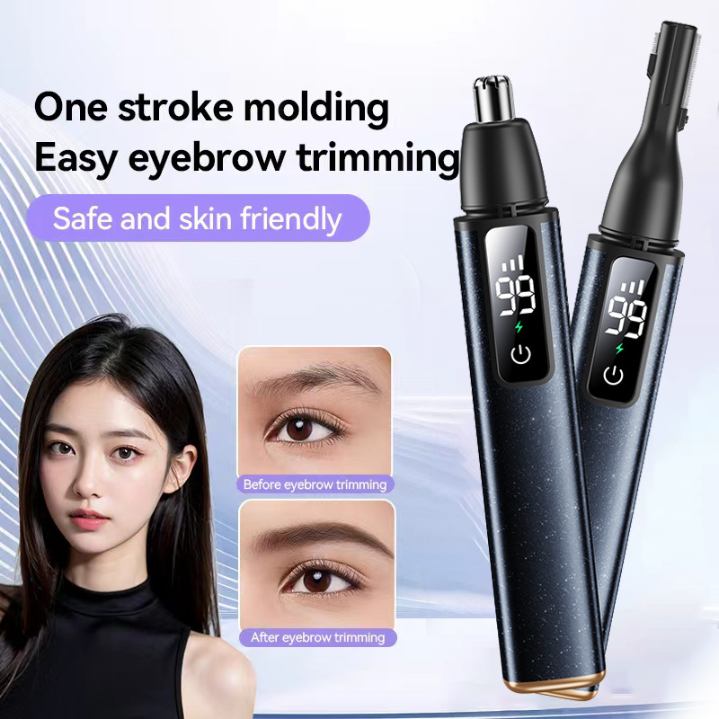 Men'S Grooming Scissors - Electric Nose Hair Trimmer High Speed
