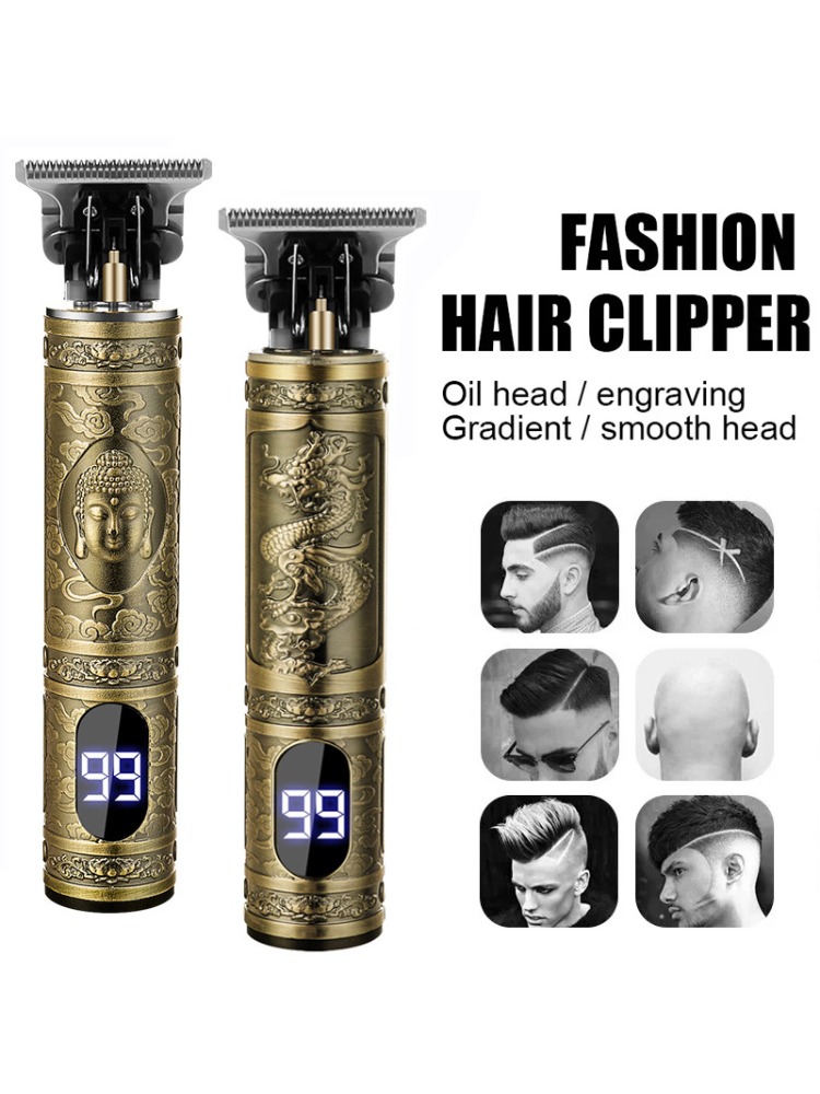 Men'S Grooming Scissors - T9 Washable Hair Trimmer Men Cordless