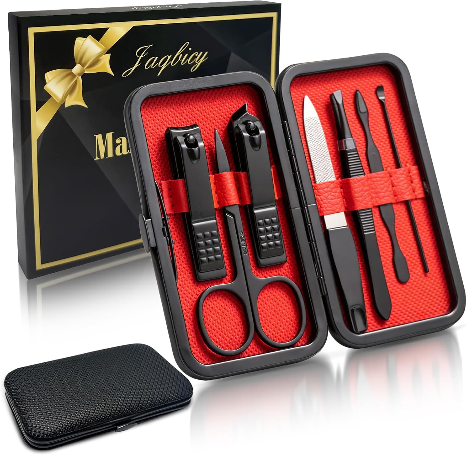 Mens Grooming Kit Gift Set - Gift for Dad Men, Manicure Set
