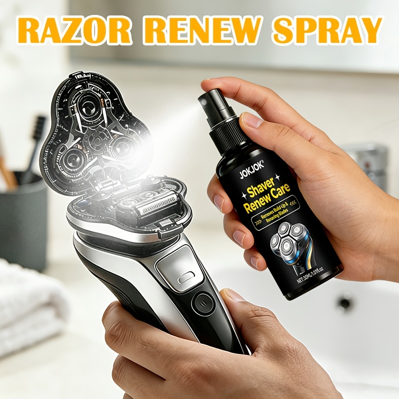 Men'S Grooming Scissors - Electric Shaver Renew Care Spray 30ML