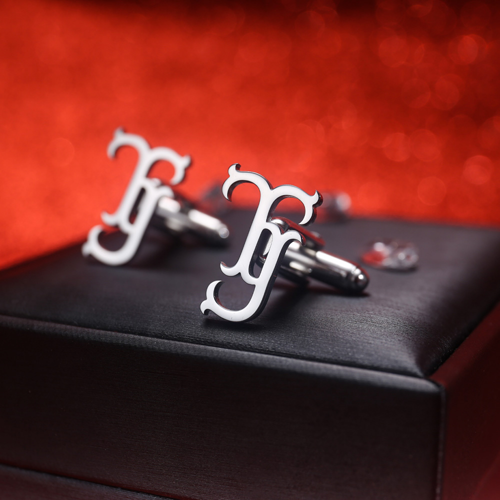 Tangula Custom Initials Cuffli - огляд і ціна Men'S Groom