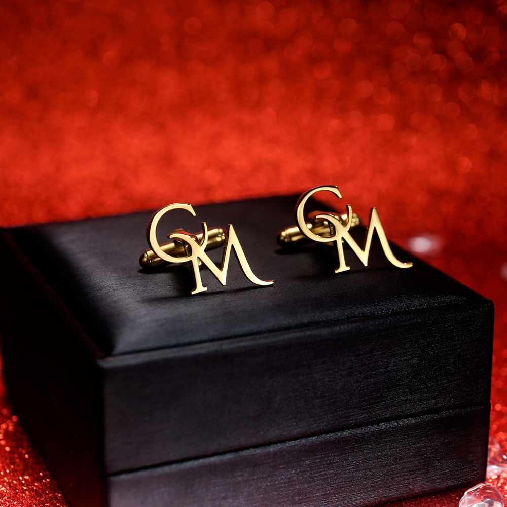 Tangula Custom Initials Cuffli - огляд і ціна Men'S Groom