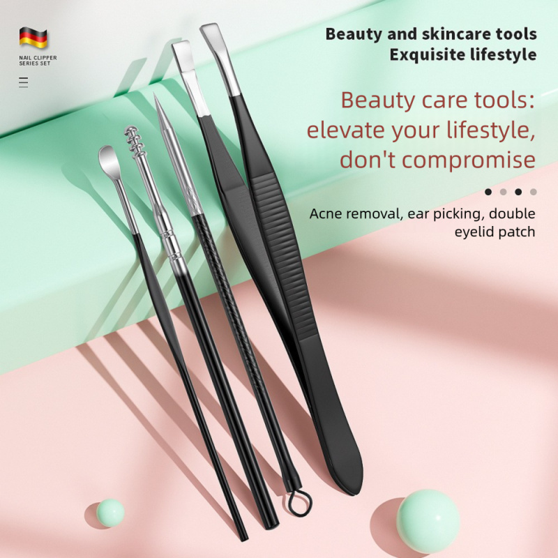 18pcs Manicure Pedicure Set, P - огляд і ціна Mens Grooming Kit Gift Set