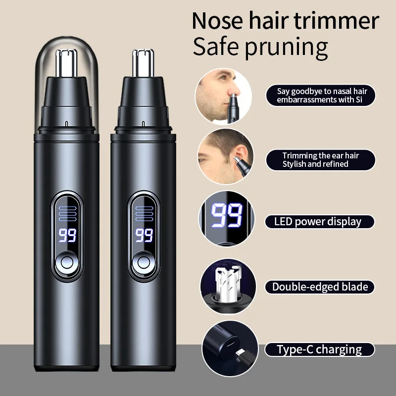 Mini Pocket Nose Hair Trimmer  - огляд і ціна Men'S Grooming Scissors