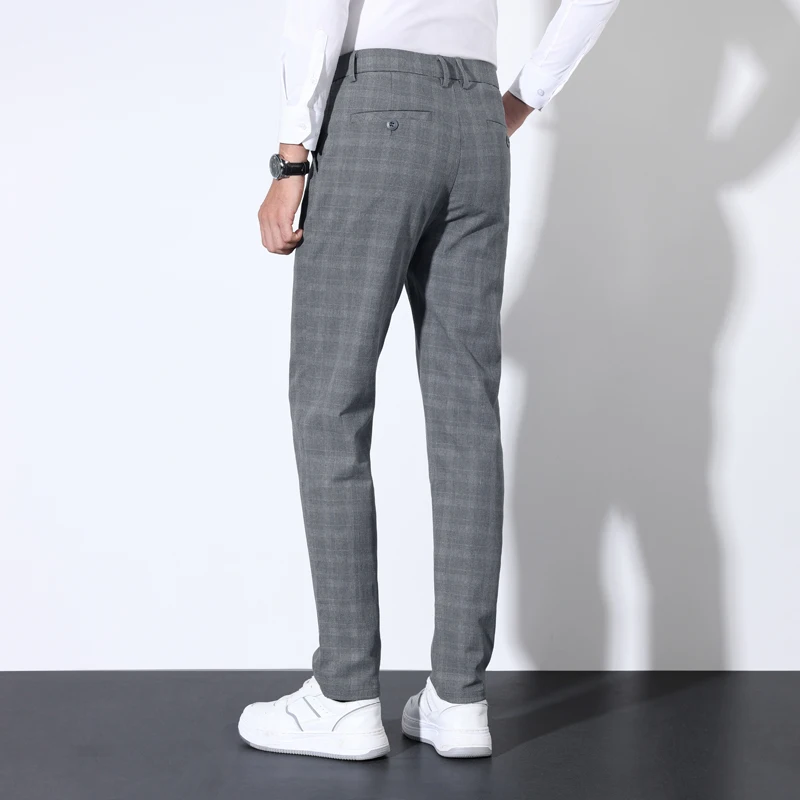 Cotton Plaid Striped Classic S - огляд і ціна Men'S Groom