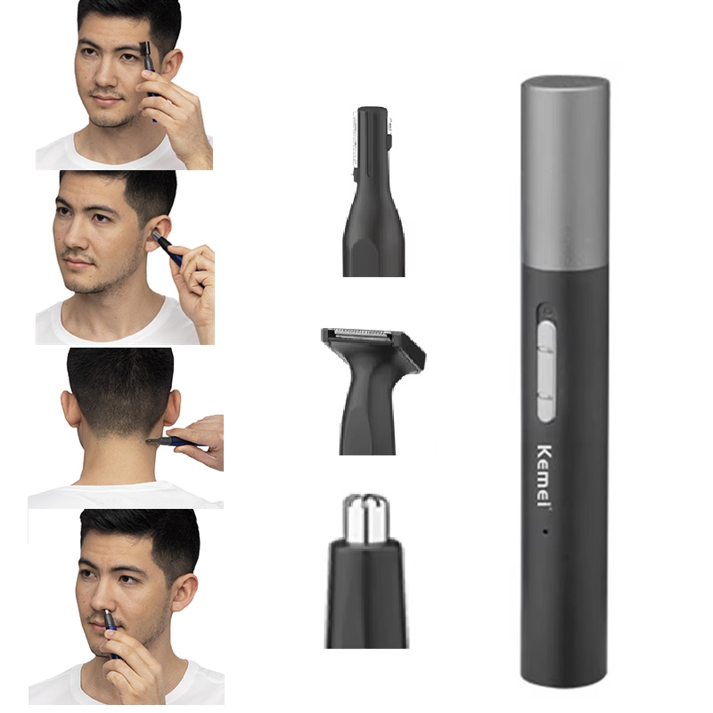 Kemei Pro Rechargeable Nose Ha - огляд і ціна Men'S Grooming Scissors