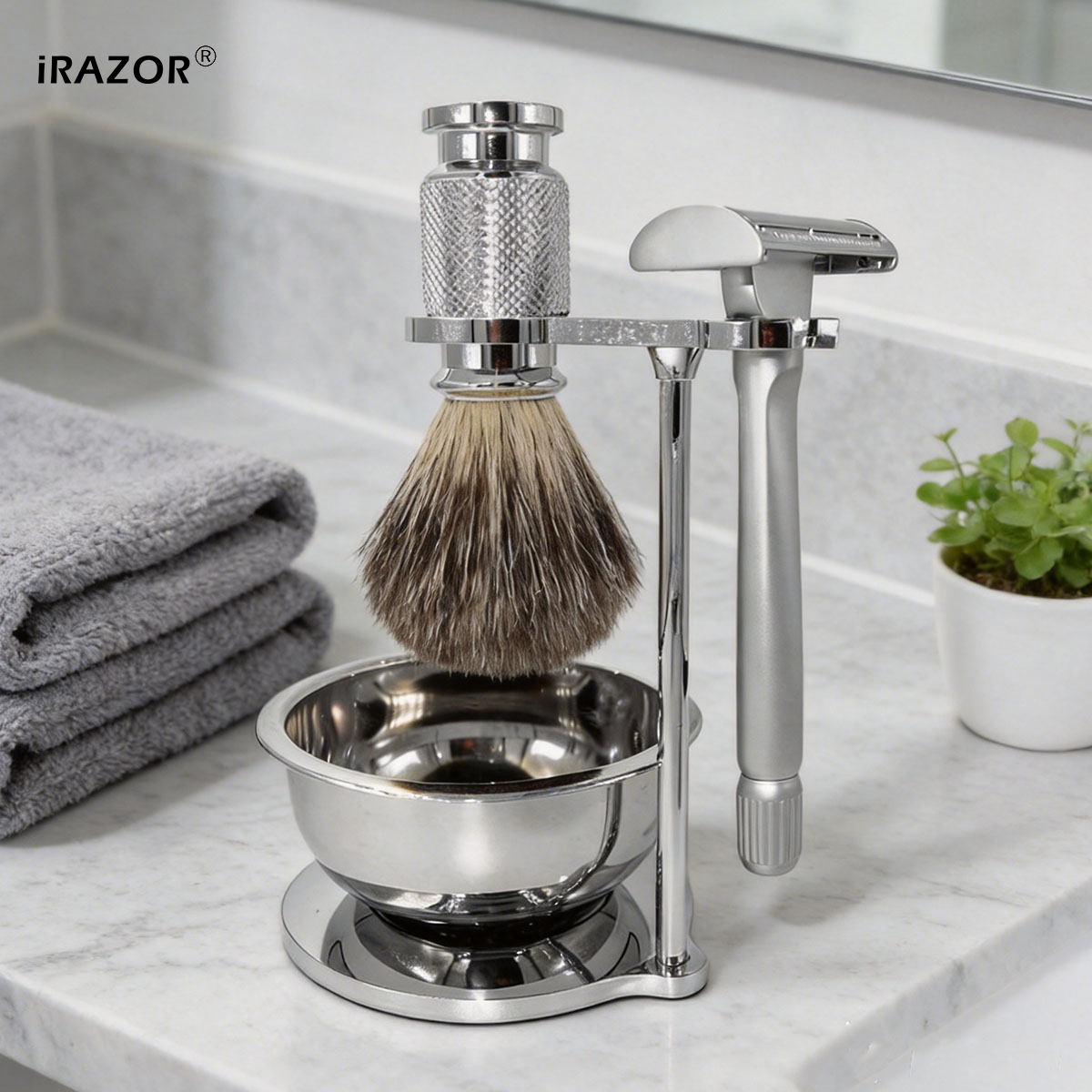 iRAZOR Butterfly Open Double E - огляд і ціна Mens Grooming Kit Gift Set
