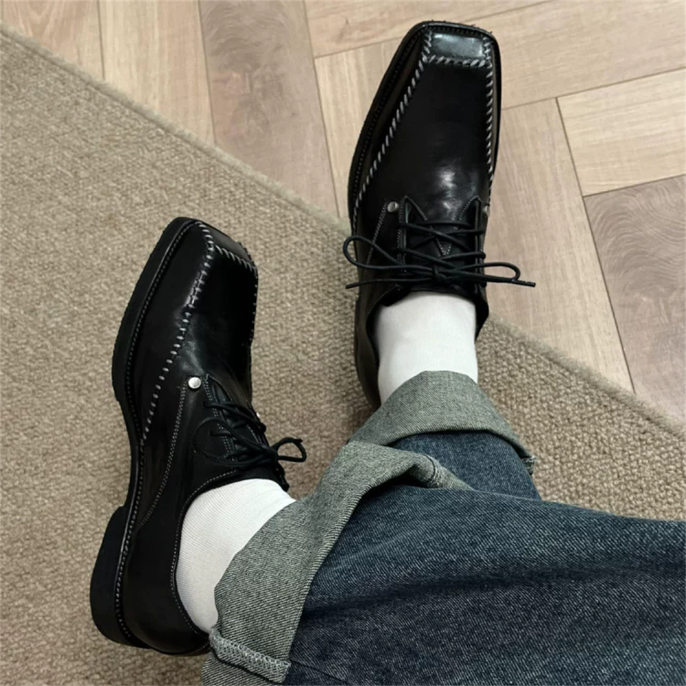 Derby Shoes for Men British St - огляд і ціна Men'S Groom