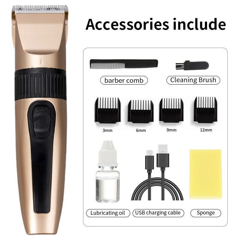 Professional Cordless Hair Cli - огляд і ціна Men'S Grooming Scissors