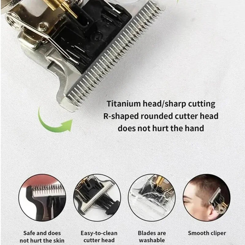 T9 Washable Hair Trimmer Men C - огляд і ціна Men'S Grooming Scissors