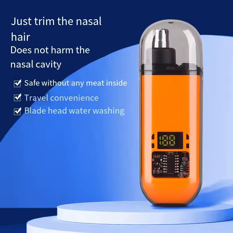 Nose Hair Trimmer Portable Nos - огляд і ціна Men'S Grooming Scissors