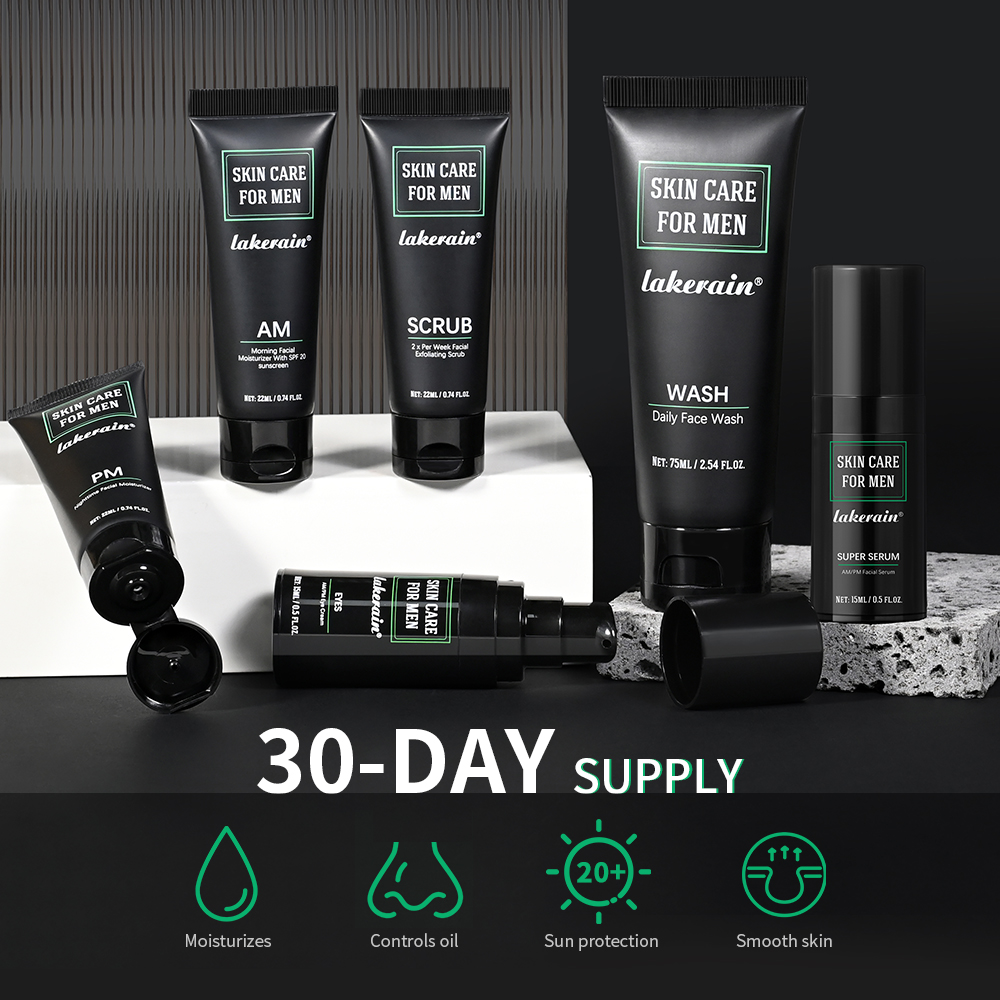 Men Skincare Kit Deep Cleansin - огляд і ціна Mens Grooming Kit Gift Set