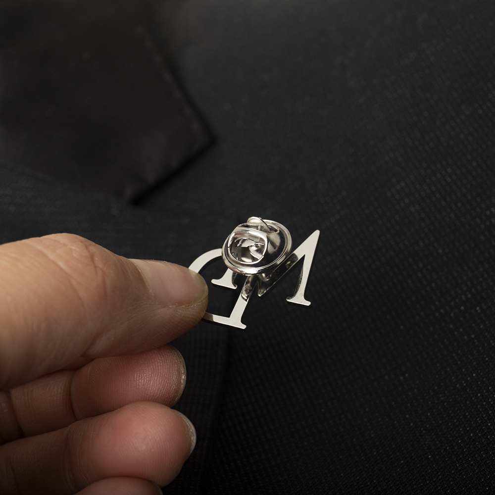 Tangula Custom Initials Brooch - огляд і ціна Men'S Groom