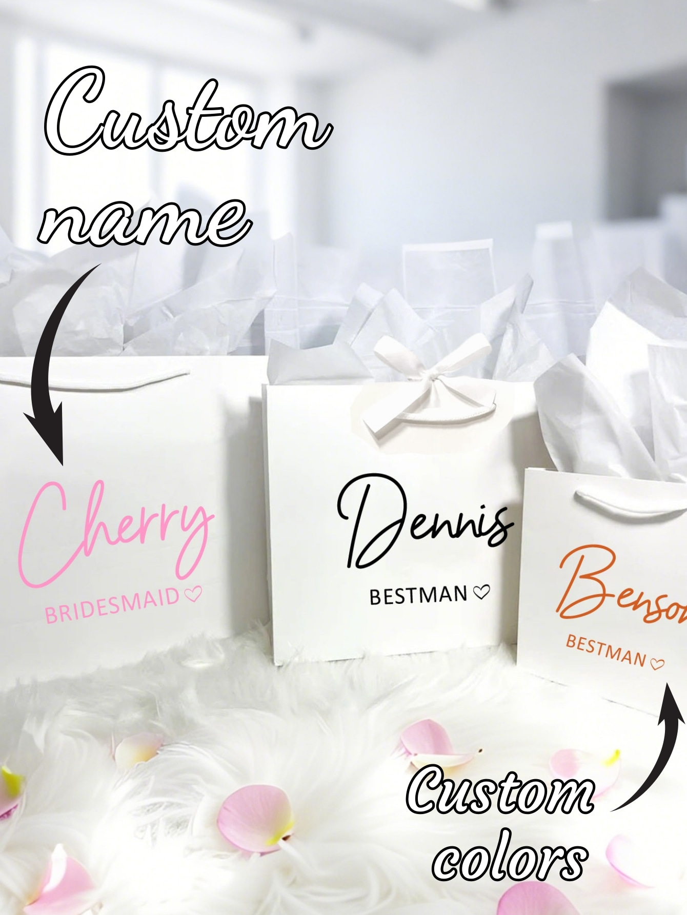 1pc Custom Wedding Bridesmaid  - огляд і ціна Men'S Groom