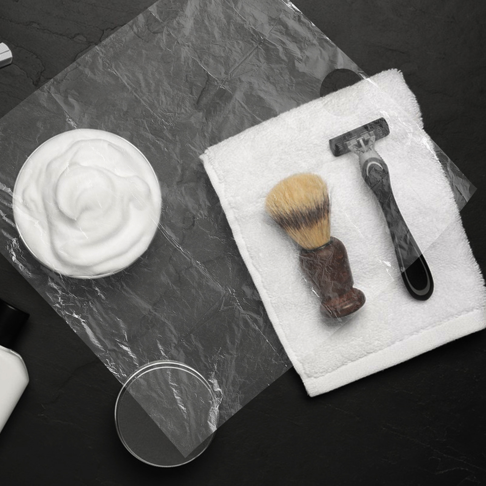 Disposable Shaving Bib for Men - огляд і ціна Men'S Groom