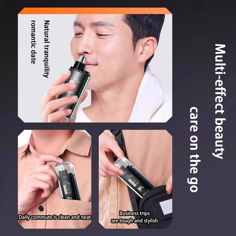 New Nose Hair Trimmer Portable - огляд і ціна Men'S Grooming Scissors