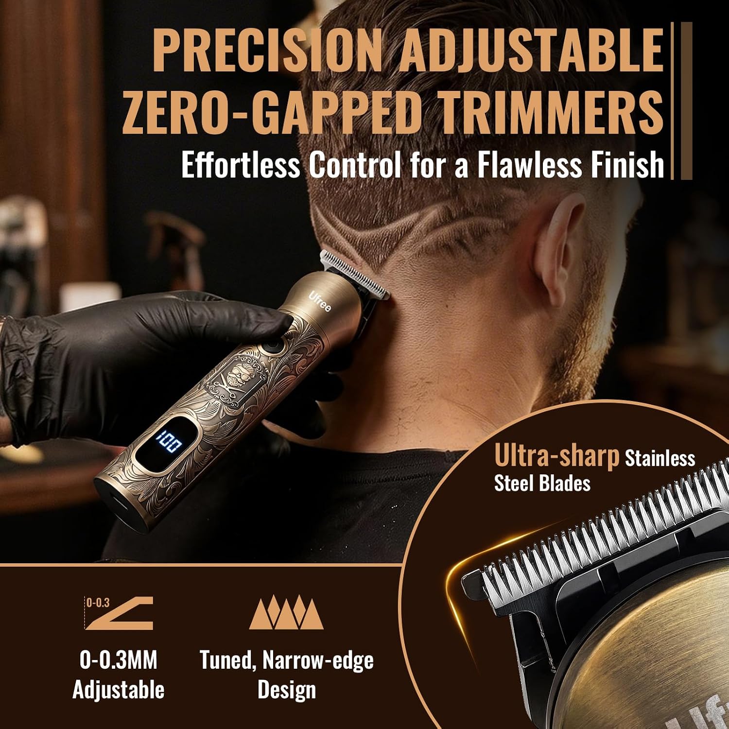 Beard Trimmer Hair Clippers fo - огляд і ціна Mens Grooming Kit Gift Set