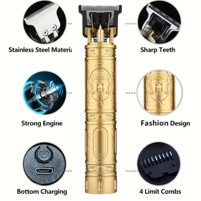 T9 Electric Beard Trimmer Cord - огляд і ціна Men'S Grooming Scissors