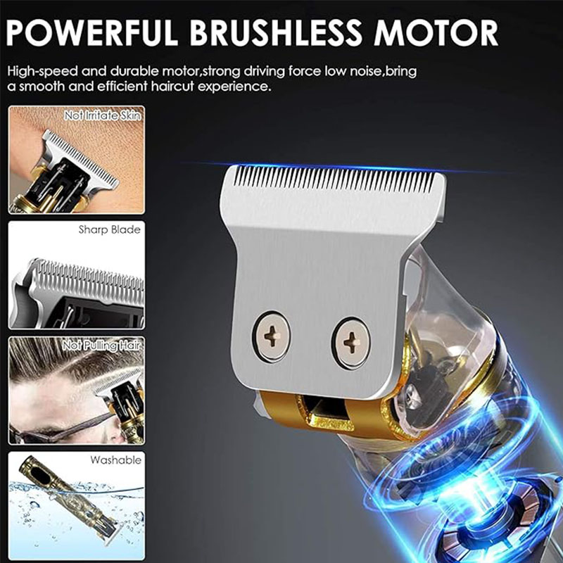 Cordless T9 Hair Trimmer for M - огляд і ціна Men'S Grooming Scissors